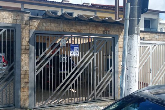 Fachada / Placa  de casa à venda com 3 quartos, 208m² em Vila Medeiros, São Paulo
