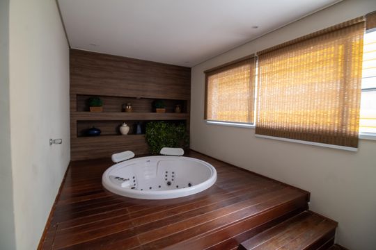 Área comum - Spa de apartamento à venda com 1 quarto, 55m² em Jardim Santo Amaro, São Paulo