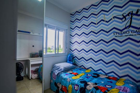 Quarto 1 de apartamento à venda com 2 quartos, 67m² em Vila Homero Thon, Santo André