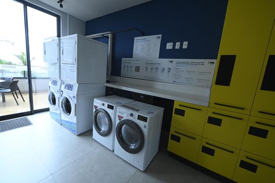 Área comum de apartamento à venda com 2 quartos, 69m² em Setor Bueno, Goiânia