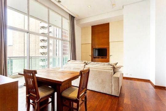 Apartamento para alugar com 1 quarto, 112m² em Cerqueira César, São Paulo