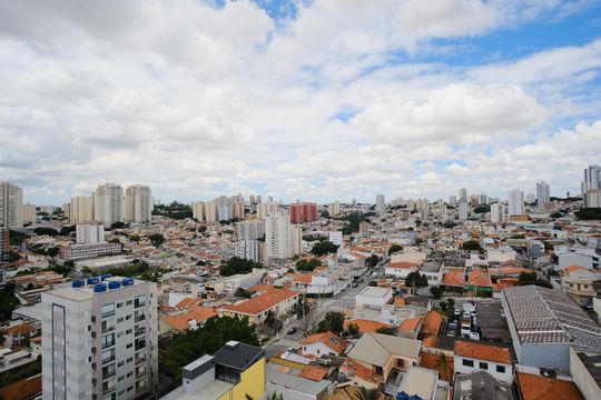 Vista de apartamento à venda com 3 quartos, 80m² em Chácara Santo Antônio (zona Leste), São Paulo