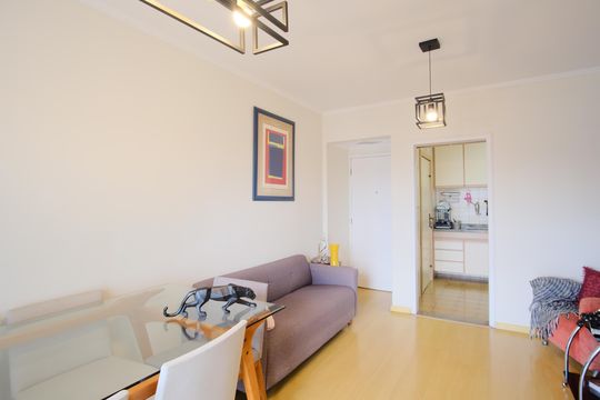 Sala de apartamento à venda com 3 quartos, 80m² em Chácara Santo Antônio (zona Leste), São Paulo