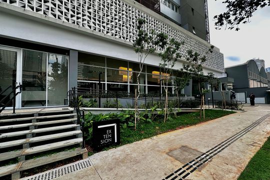 Fachada de apartamento para alugar com 1 quarto, 38m² em Vila Sao Francisco (zona Sul), São Paulo