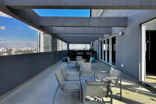 Área comum de apartamento para alugar com 1 quarto, 38m² em Vila Sao Francisco (zona Sul), São Paulo