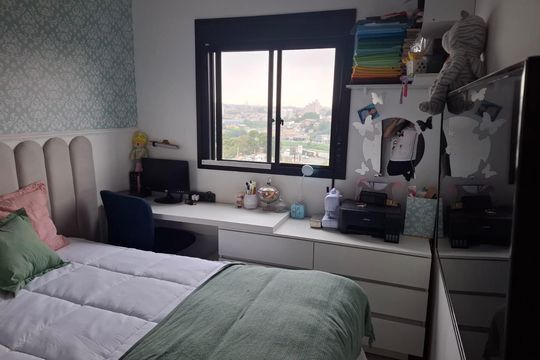 Quarto de apartamento à venda com 2 quartos, 51m² em São Pedro, Osasco