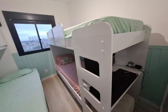 Quarto de apartamento à venda com 2 quartos, 51m² em São Pedro, Osasco
