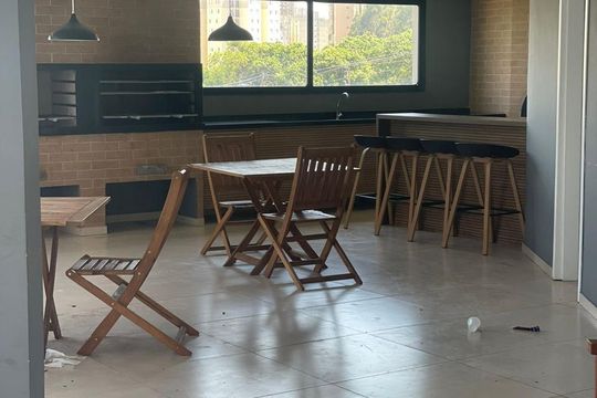 Área externa de apartamento à venda com 2 quartos, 51m² em São Pedro, Osasco