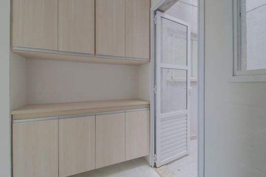 Área de serviço de apartamento para alugar com 3 quartos, 100m² em Vila Guarani, Mauá