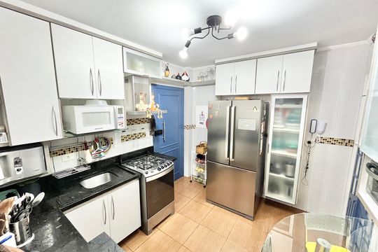Cozinha de apartamento à venda com 4 quartos, 117m² em Jardim São Paulo, São Paulo