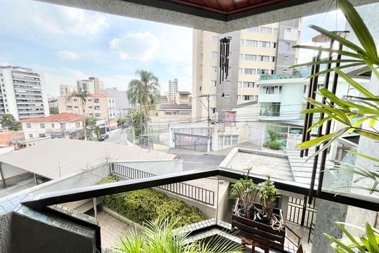 Varanda da Sala de apartamento à venda com 4 quartos, 117m² em Jardim São Paulo, São Paulo