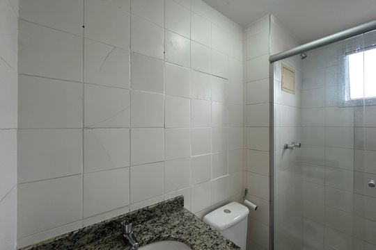 Banheiro da Suíte de apartamento para alugar com 3 quartos, 74m² em Freguesia do Ó, São Paulo