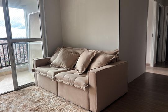Sala de apartamento à venda com 3 quartos, 73m² em Vila Andrade, São Paulo