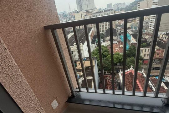 Varanda de apartamento para alugar com 1 quarto, 30m² em Centro, Rio de Janeiro