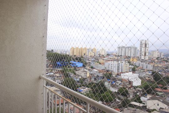 Varanda de apartamento à venda com 2 quartos, 57m² em Vila Sao Paulo, Guarulhos