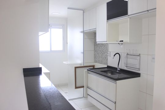 Cozinha de apartamento à venda com 2 quartos, 57m² em Vila Sao Paulo, Guarulhos