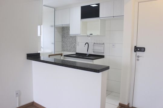 Cozinha de apartamento à venda com 2 quartos, 57m² em Vila Sao Paulo, Guarulhos