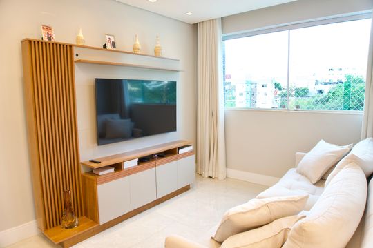 Apartamento à venda com 3 quartos, 92m² em Estoril, Belo Horizonte