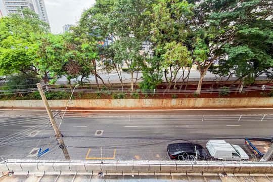 Vista da Sala de apartamento para alugar com 2 quartos, 78m² em Liberdade, São Paulo