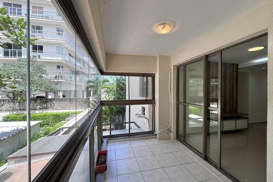Varanda de apartamento à venda com 3 quartos, 85m² em Recreio dos Bandeirantes, Rio de Janeiro