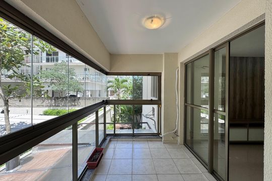 Varanda de apartamento à venda com 3 quartos, 85m² em Recreio dos Bandeirantes, Rio de Janeiro