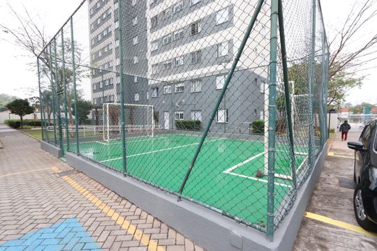 Área comum - Quadra de apartamento à venda com 2 quartos, 45m² em Jardim Ibitirama, São Paulo