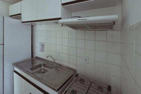 Cozinha de apartamento para alugar com 2 quartos, 69m² em Encruzilhada, Santos