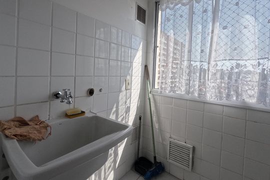 Área de Serviço de apartamento para alugar com 2 quartos, 69m² em Encruzilhada, Santos