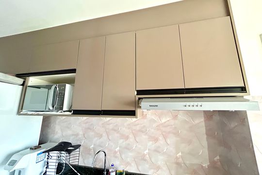 Cozinha de apartamento à venda com 2 quartos, 36m² em Vila das Bandeiras, Guarulhos