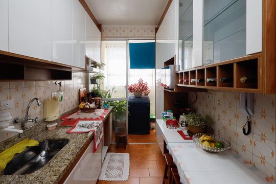 Cozinha - Armários de apartamento à venda com 2 quartos, 82m² em Vila Nova Mazzei, São Paulo