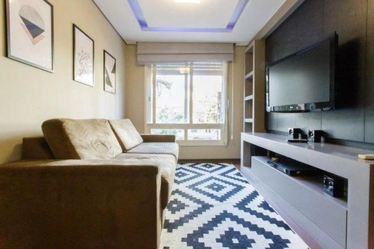 Sala de apartamento à venda com 2 quartos, 71m² em Bela Vista, Porto Alegre