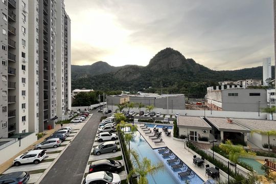 Área comum - Piscina de apartamento à venda com 2 quartos, 43m² em Jacarepaguá, Rio de Janeiro