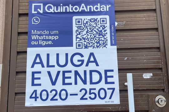 Placa de apartamento para alugar com 2 quartos, 45m² em Parada Xv de Novembro, São Paulo