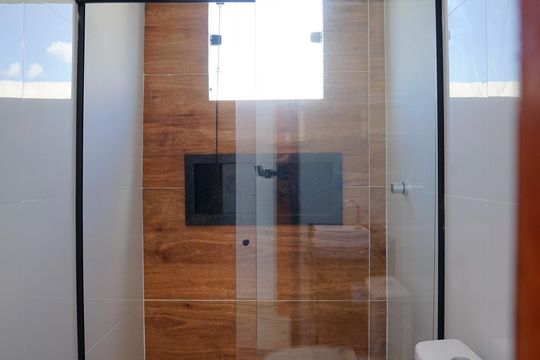 Banheiro do Quarto 2 de casa para alugar com 2 quartos, 80m² em Itaipuaçu, Maricá