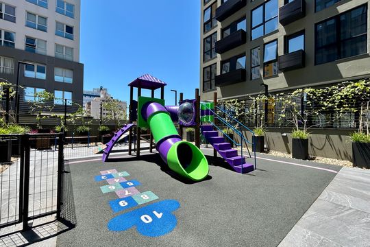 Área comum - Playground de apartamento para alugar com 1 quarto, 66m² em Trindade, Florianópolis