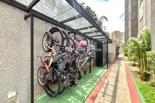 Área comum de apartamento à venda com 1 quarto, 34m² em Vila Mira, São Paulo