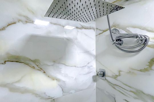 Banheiro de kitnet/studio à venda com 1 quarto, 28m² em Vila Matilde, São Paulo