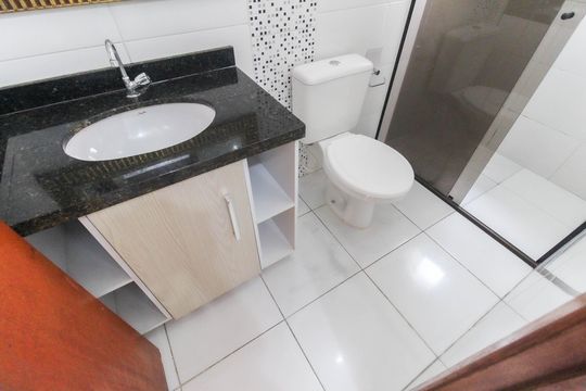 Banheiro de apartamento para alugar com 2 quartos, 65m² em Itaquera, São Paulo