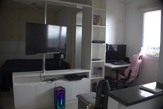Sala de apartamento para alugar com 1 quarto, 28m² em Parque Independencia, São Paulo