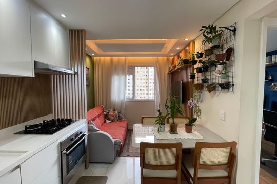 Sala de apartamento à venda com 2 quartos, 35m² em Jardim Celeste, São Paulo