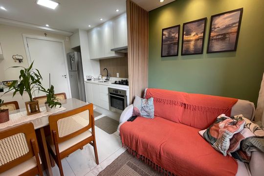 Sala de apartamento à venda com 2 quartos, 35m² em Jardim Celeste, São Paulo