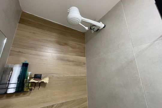 Banheiro de apartamento à venda com 2 quartos, 35m² em Jardim Celeste, São Paulo