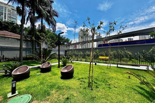 Área comum de apartamento à venda com 2 quartos, 40m² em Campo Belo, São Paulo