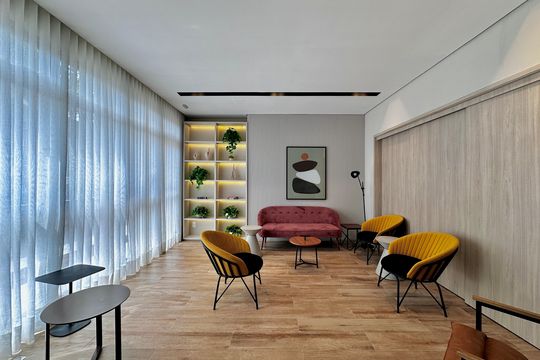 Salão de Festas de apartamento à venda com 2 quartos, 40m² em Campo Belo, São Paulo