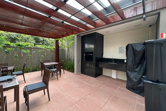 Área comum - Churrasqueira de apartamento para alugar com 2 quartos, 52m² em Alphaville Empresarial, Barueri