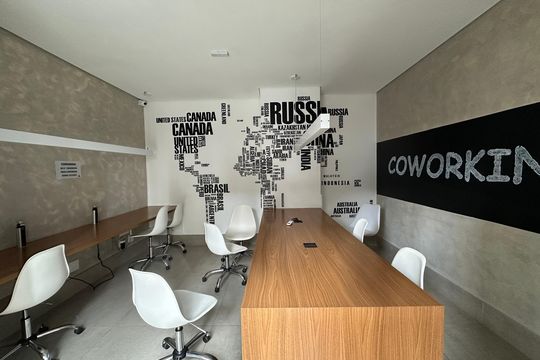 Área comum de apartamento para alugar com 2 quartos, 52m² em Alphaville Empresarial, Barueri