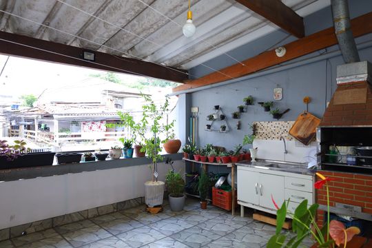 Varanda e área da churrasqueira de casa à venda com 2 quartos, 103m² em Itaquera, São Paulo
