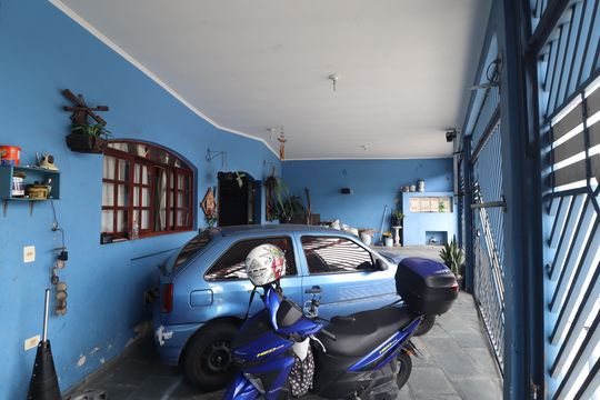 Garagem de casa para alugar com 5 quartos, 478m² em Jardim Alvorada, Santo André