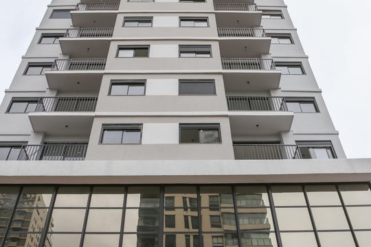 Fachada de kitnet/studio à venda com 1 quarto, 25m² em Barra Funda, São Paulo