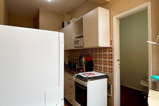 Área de serviço de apartamento à venda com 2 quartos, 70m² em Copacabana, Rio de Janeiro